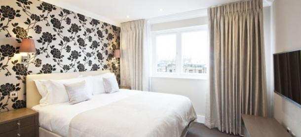 Ashburn Court South Kensington Serviced Apartments | Urban Stay Ashburn-Court-South-Kensington-Serviced-Apartments-London---Modern-Bedroom-|-Urban-Stay