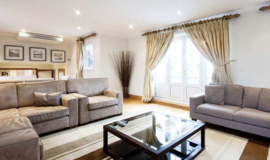 Living Room Chesham-Court-Serviced-Apartments-Knightsbridge,-London-|-Urban-Stay