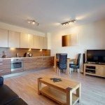 Open Plan Kitchen in Skyline Plaza Apartments - Basingstoke Serviced Apartments, UK
