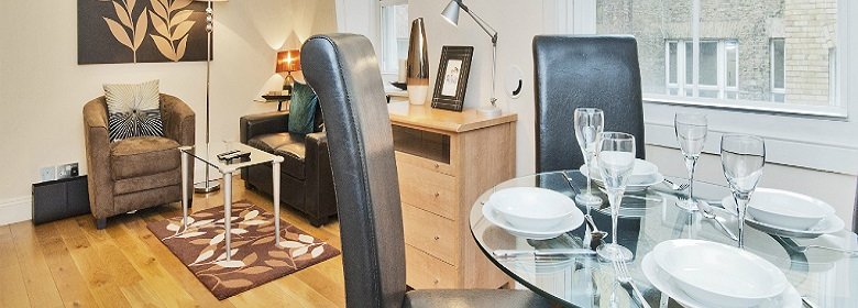 Serviced Accommodation Bank - St Swithin's Apartments! Modern and Spacious Living Area & Free Wi-F! BOOK NOW on +44 208 691 3920 for the best rates!