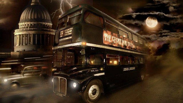 Great Halloween Events London 2016 - Ghost Bus Tour