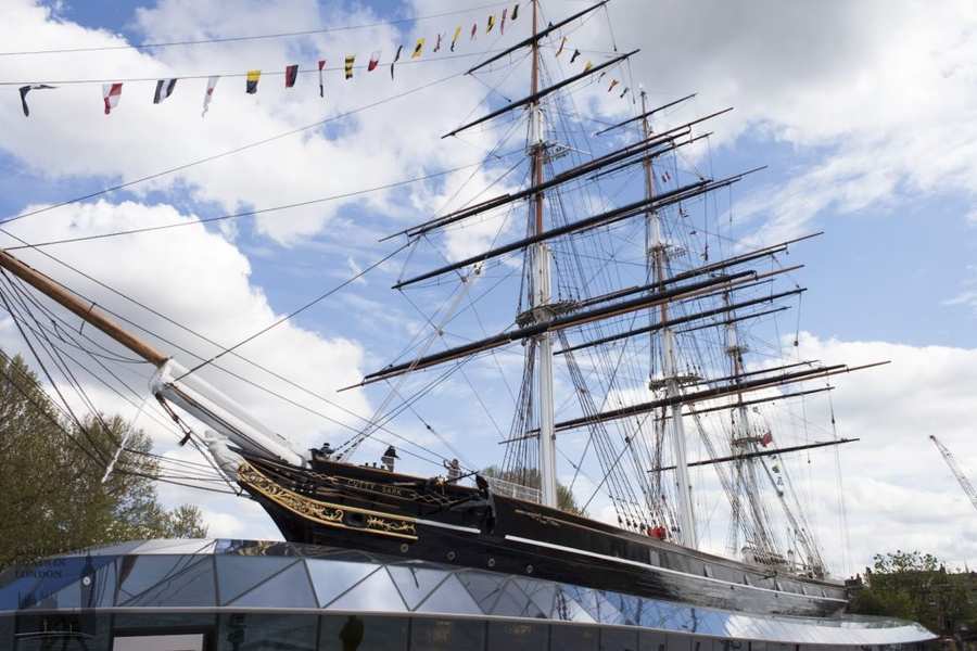 Top 10 Interesting Facts About London - The Cutty Sark Greenwich is the last intact clipper ship in the world