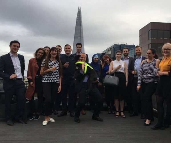 Urban Stay's Summer Party London 2017 In our Lovat Lane Serviced Apartments with Views of The Shard