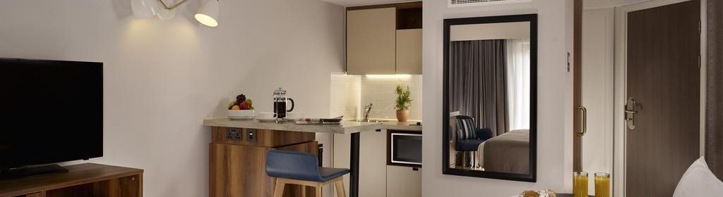 Looking for accommodation in The City of London? our Barbican Serviced Apartments, Goswell Road Aparthotels are available. Book today for great rates.