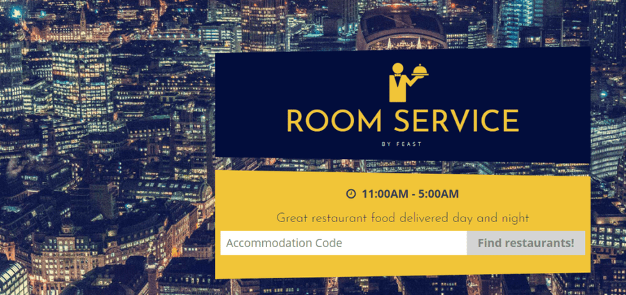 Urban Stay Launches 24/7 Room Service in All London Serviced Apartments! Urban Stay have partnered with Feast to offer a range of classic gourmet meals!