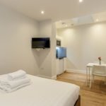 Serviced Apartments Queensborough bordering Hyde Park provides contemporary formed studios- Fully Furnished, Wi-Fi, Extra Amenities and Luggage Storage!