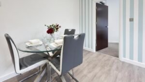 Available Now Self-Catering Apartments Milton Keynes I Book Milburn House in Buckinghamshire, England at the Best Rates. I Free Wifi & Free On site Parking | Urban Stay