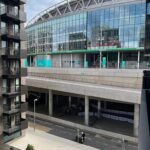 Wembley Serviced Accommodation near Wembley Stadium with lift access, balcony, Smart TV, Wifi, 24h reception, cinema and roof garden!
