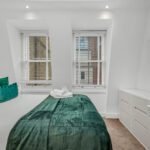Modern corporate accommodation near Liverpool Street Station, London, with easy access to transport, Shoreditch, and top London attractions.
