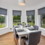 Ayr Self-Catering Accommodation Seafield House , just a 3-min walk from Ayr Beach, features 3 double bedrooms, accommodating 6 guests. Enjoy a spacious dining area and a large private garden for relaxation and play, with an open-plan kitchen adding to the property's inviting atmosphere.