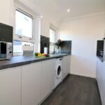 Book Renfrew Serviced Apartments for Corporate Short Lets today! This 3-bedroom Family Accommodation is near Glasgow Airport & Paisley centre | Urban Stay