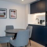 Serviced accommodation in Birmingham provide you all bills included, Chrome Cast TV, a pet-friendly and luggage lockers and co-working space.