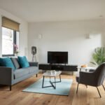 Hammersmith Short-Lets Accommodations showcases expert interior design with contemporary, comfortable furnishings. ideal for relaxation. Book Now +44 (0) 208 691 3920