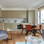 Hammersmith Short-Lets Accommodations showcases expert interior design with contemporary, comfortable furnishings. ideal for relaxation. Book Now +44 (0) 208 691 3920