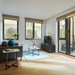 Hammersmith Short-Lets Accommodations showcases expert interior design with contemporary, comfortable furnishings. ideal for relaxation. Book Now +44 (0) 208 691 3920