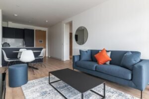 Stay at The Cornerstone, a spacious serviced apartment in Dublin, perfect for business travellers and tourists. Comfortable, convenient, and well-connected. | Urban Stay