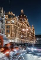 Holiday Business Trip to London - Harrods Knightsbridge Christmas decoration