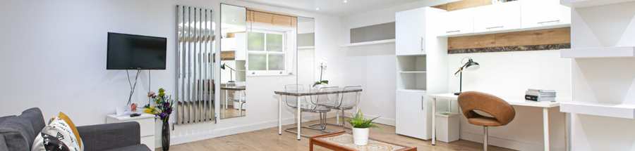 Serviced Rentals King’s Cross-St Pancras | Urban Stay Looking for serviced apartments at St Pancras Station? Book our corporate accommodation near King's Cross for 1 week, 1 month or longer!