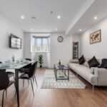 Spacious 3-bedroom serviced accommodation in Wandsworth, close to New Nine Elms Tube. Perfect for business or leisure stays in London.