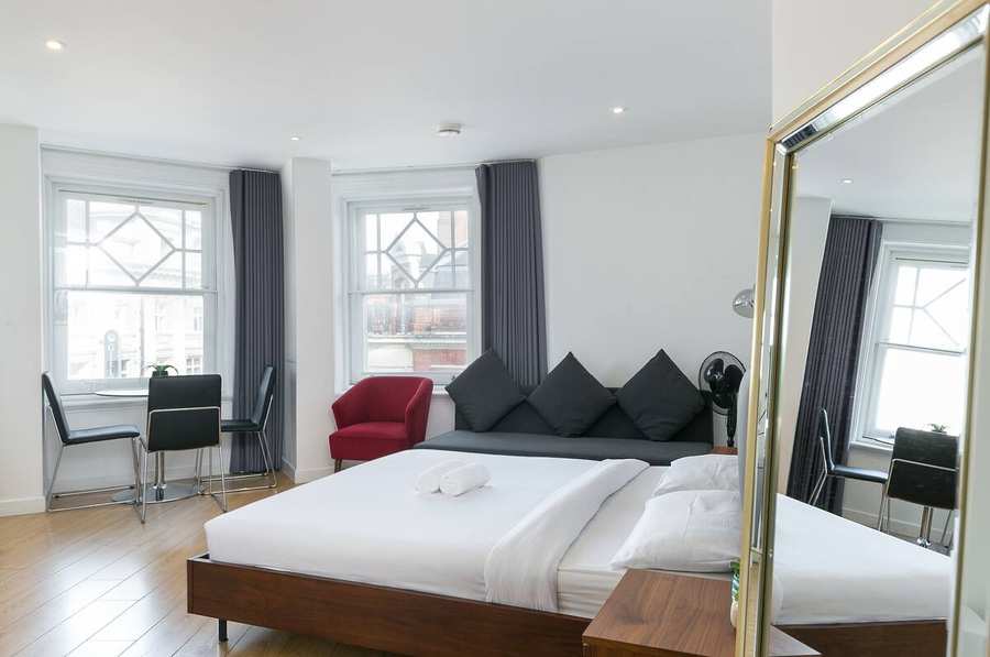 Book group accommodation in Soho at Vernon House. Enjoy a central location, modern amenities, and easy access to top London attractions.