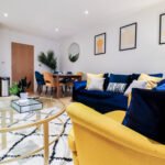 Modern short let apartments near London Bridge with great transport links and attractions like Borough Market and The Shard.