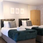 Stay at Bedford Serviced Accommodation on Ashburnham Road. Modern apartments near Bedford town centre, train station, and local attractions.