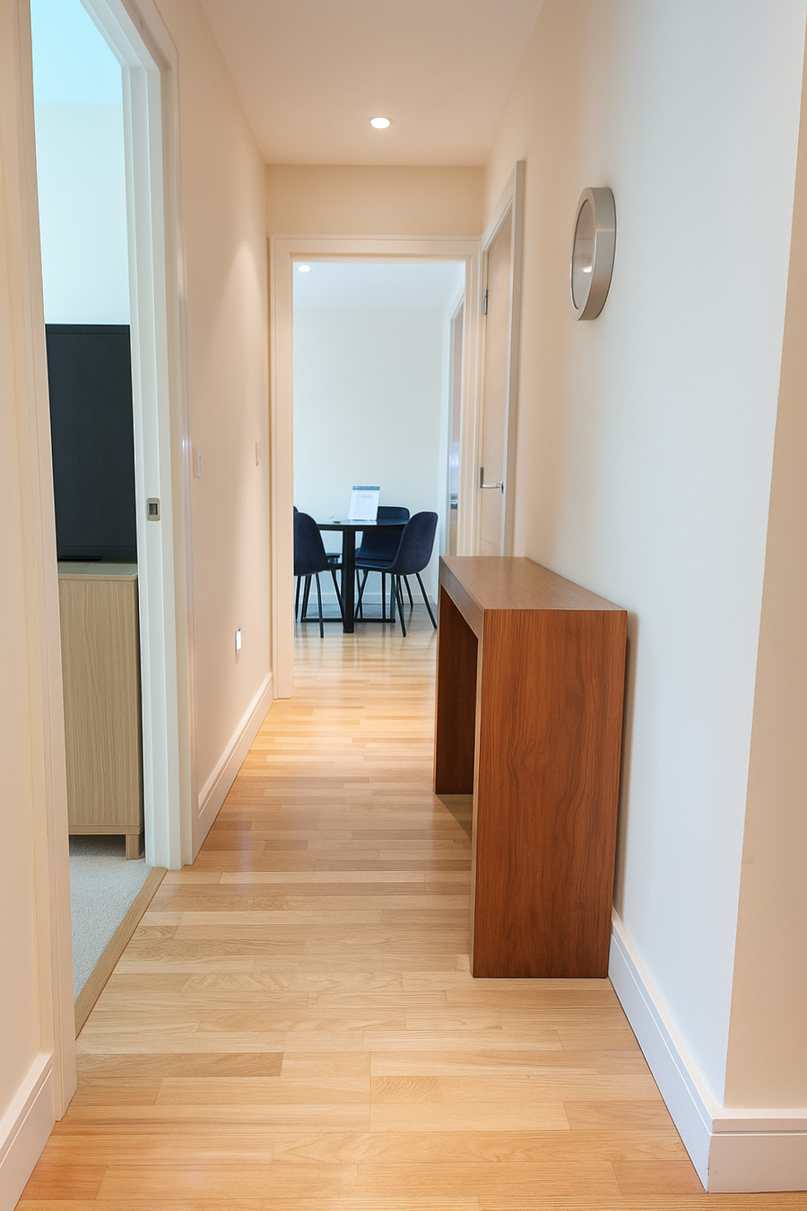 Vauxhall Serviced Accommodation For Leisure Stays | Urban Stay Book-Vauxhall-Serviced-Accommodation-located-near-The-London-Eye-&-Vauxhall-Tube-Station.-Vauxhall-Apartments-features-a-flat-screen-TV.