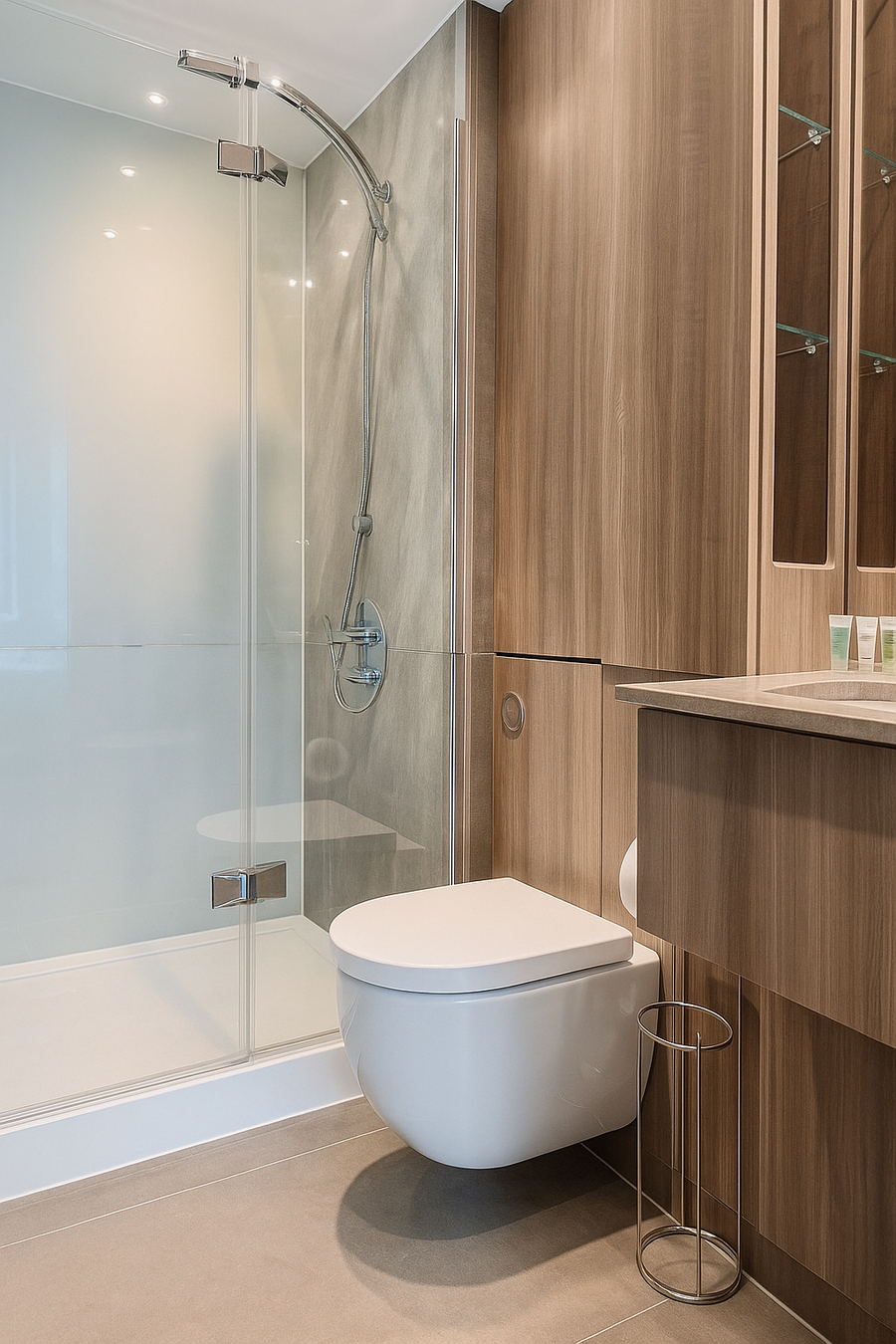Vauxhall Serviced Accommodation For Leisure Stays | Urban Stay Book-Vauxhall-Serviced-Accommodation-located-near-The-London-Eye-&-Vauxhall-Tube-Station.-Vauxhall-Apartments-features-a-flat-screen-TV.
