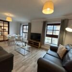 Book Short Let Accommodation Glasgow located in Glasgow. Each apartment has a washer/dryer combo, a TV with DVD player and free wifi.