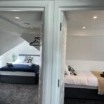 Modern Horley Serviced Apartment near Gatwick Airport with Wi-Fi, transport links, business hubs, shops, theatre, and countryside attractions
