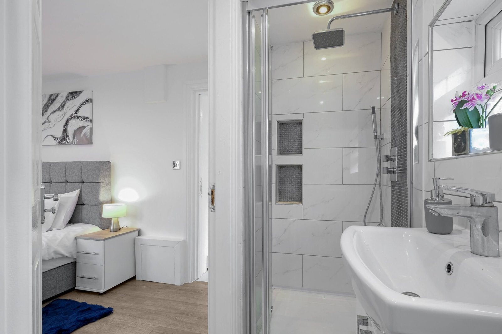 Group Accommodation Birmingham – 4-Bed House with Parking Book-modern-group-accommodation-in-Birmingham.-4-bed-house-with-parking,-garden-&-Wi-Fi.-Easy-access-to-New-Street-&-Birmingham-Airport.