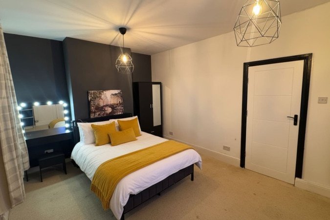 Loughborough Accommodation | Modern Apartment Urban Stay Book-Loughborough-Accommodation-near-the-town-centre.-Ideal-for-short-stays,-business-trips,-and-extended-stays-near-transport-links.