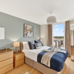 Book short let rentals Milton Keynes at Garnet Apartment. Our serviced accommodation is centrally located with parking. Cheap corporate rates