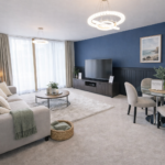 Book Milton Keynes corporate lets at Sapphire House Apartment. Our holiday apartments have parking and are near the train station.