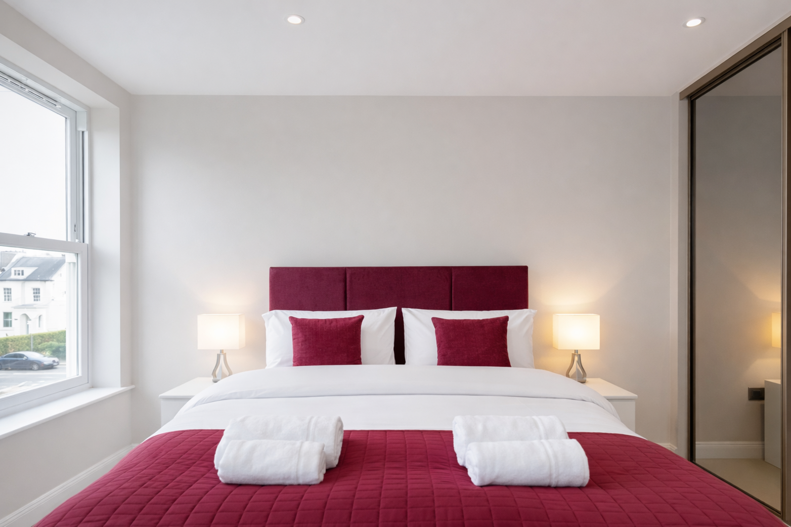Book holiday apartments Surrey in Reigate. Luxury serviced apartments near Gatwick Airport, Reigate Station and Surrey business hubs.