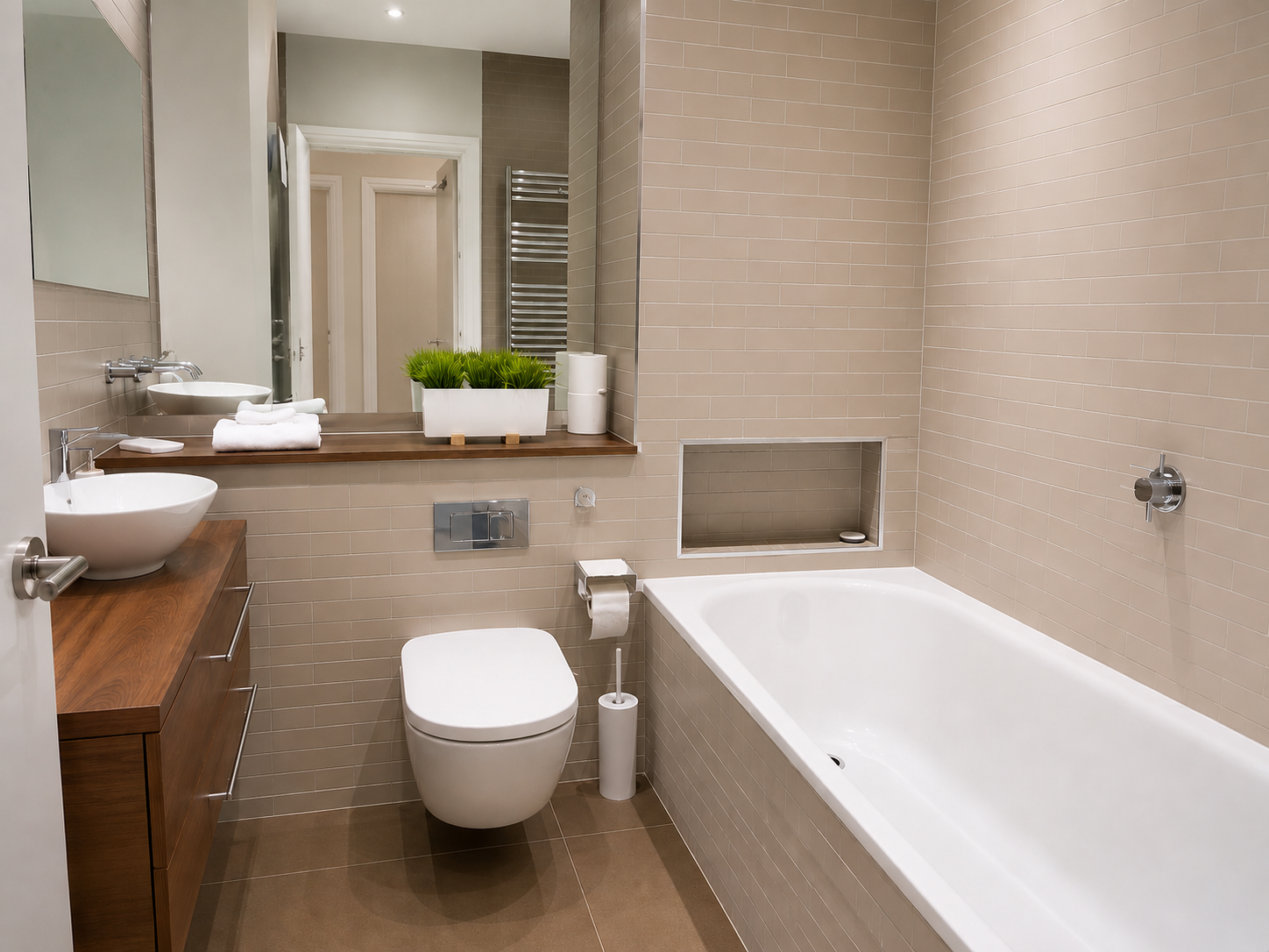 Kinnaird Bathroom – 1 Bed