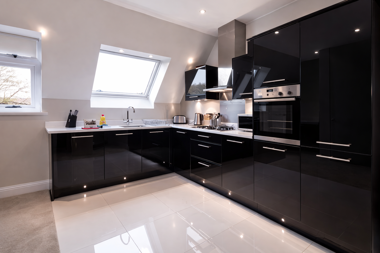 Kinnaird kitchen – 1 Bed.1