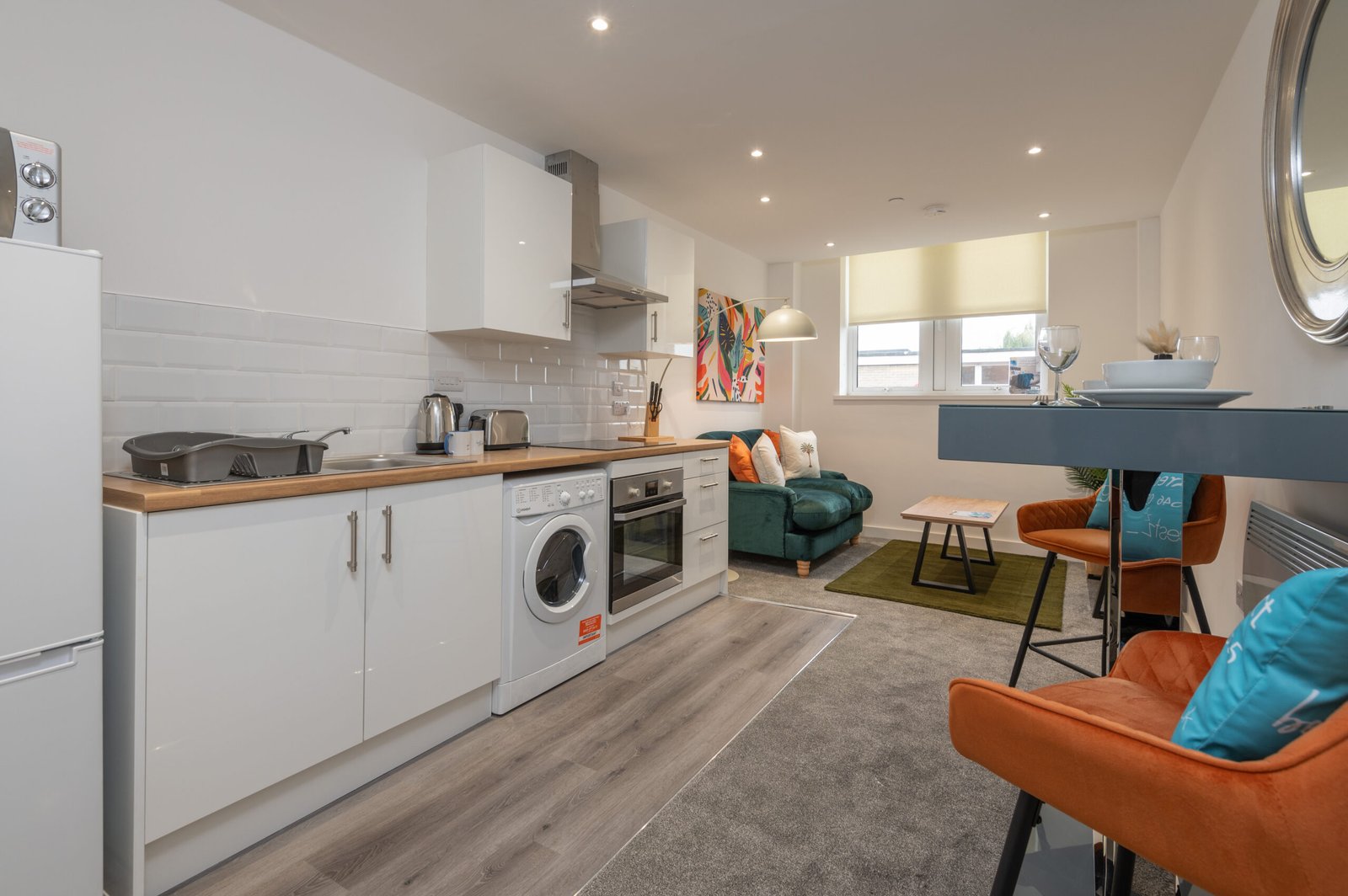 Furnished Apartments Wakefield | Short Lets Yorkshire Modern-furnished-apartments-in-Wakefield-with-a-kitchen,-WiFi,-and-easy-access-to-transport,-business-areas,-and-Yorkshire-attractions.
