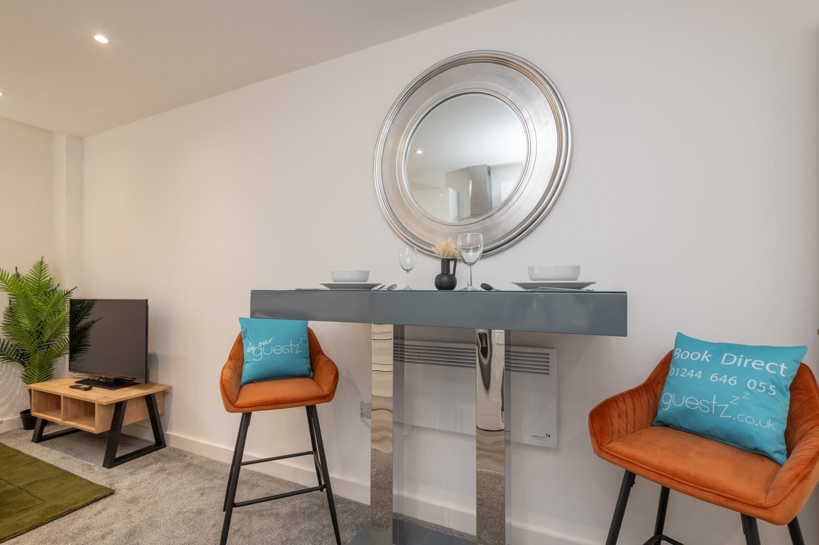 Furnished Apartments Wakefield | Short Lets Yorkshire Modern-furnished-apartments-in-Wakefield-with-a-kitchen,-WiFi,-and-easy-access-to-transport,-business-areas,-and-Yorkshire-attractions.